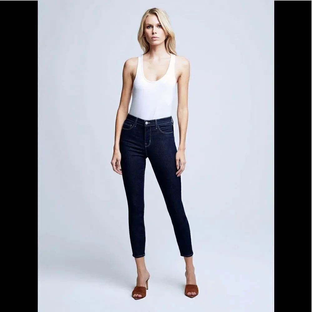 L’AGENCE The Margot skinny high rise jeans sz 27